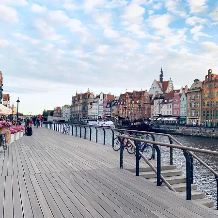 公寓 Baltic Riviera - Granaria Riverside 格但斯克